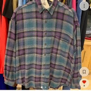 TRUE VINTAGE “no justice” blouse